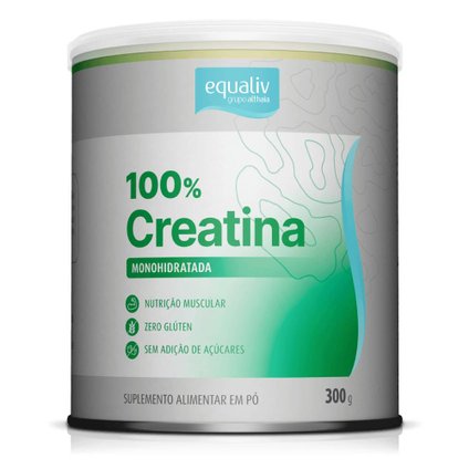 CREATINA MONOHIDRATADA EQUALIV 300G
