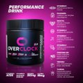 SUPLEMENTO ALIMENTAR OVERCLOCK 2.0 PINK LEMONADE 30 DOSES 210G