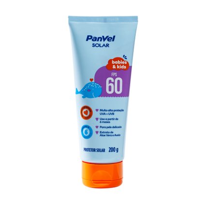 PROTETOR SOLAR PANVEL BABIES & KIDS FPS60 200G