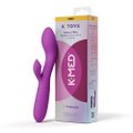 VIBRADOR DE PONTO G E CLITÓRIS K-MED K-TOYS ENTRA Y VIBRA