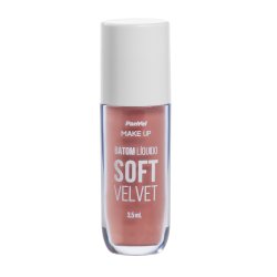 Batom Líquido Soft Velvet Rosa Poderoso Panvel Make Up 3,5ml