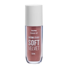 BATOM LÍQUIDO SOFT VELVET NUDE ELEGANTE PANVEL MAKE UP 3,5ML