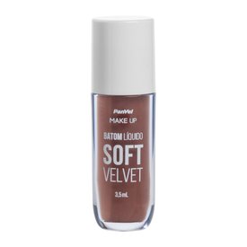 BATOM LÍQUIDO SOFT VELVET MARROM INTENSO PANVEL MAKE UP 3,5ML