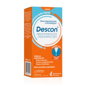 DESCON SOLUÇÃO GOTAS 20ML