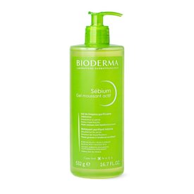 GEL DE LIMPEZA FACIAL PURIFICANTE INTENSIVO BIODERMA SÉBIUM GEL MOUSSANT ACTIF 500ML