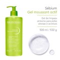 GEL DE LIMPEZA FACIAL BIODERMA ANTIACNE SÉBIUM GEL MOUSSANT ACTIF 500ML