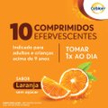 CEBION TRIPLA AÇÃO VITAMINA C 1G +ZINCO +VITAMINA D 10 COMPRIMIDOS EFERVESCENTES
