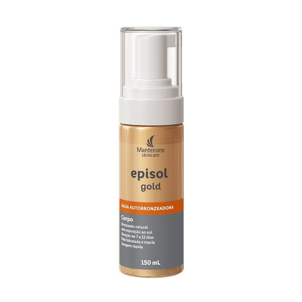Água Autobronzeadora Episol Gold 150ml