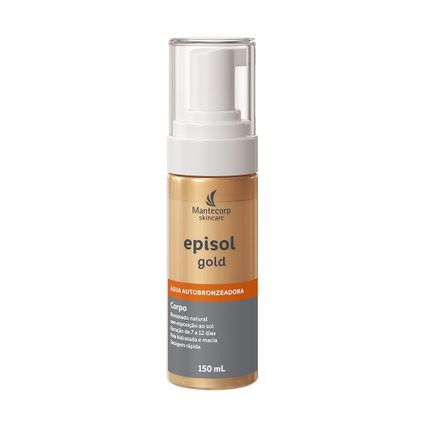 ÁGUA AUTOBRONZEADORA EPISOL GOLD 150ML