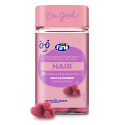 Dr.good Hair Fini Sabor Morango 60 Unidades