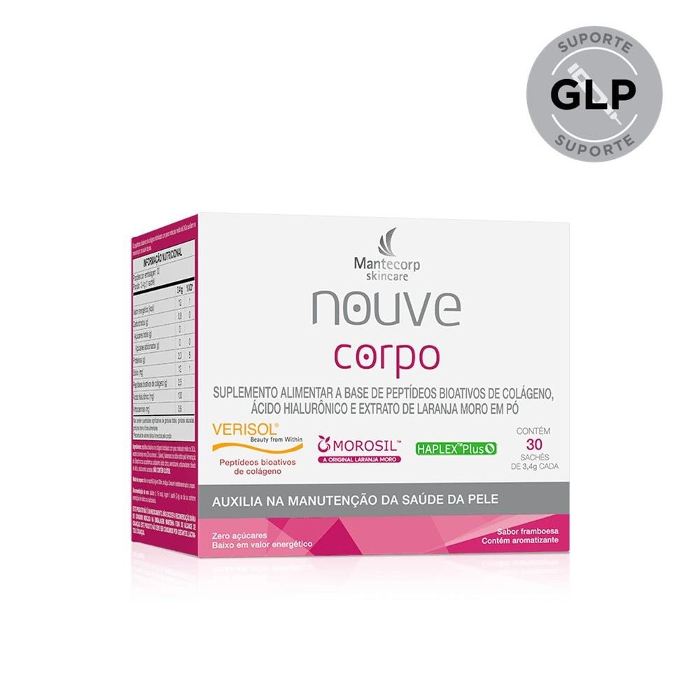 Suplemento Alimentar Nouve Corpo (morosil) Sabor Framboesa 30 Sachês