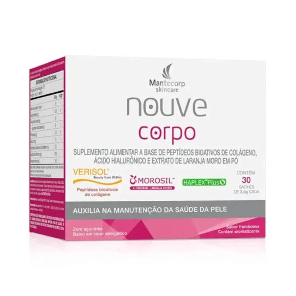 Suplemento Alimentar Nouve Corpo Sabor Framboesa 30 Sachês