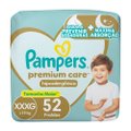 FRALDA PAMPERS PREMIUM CARE BAG XXXG COM 52 UNIDADES