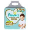 FRALDA PAMPERS PREMIUM CARE BAG XXXG COM 52 UNIDADES