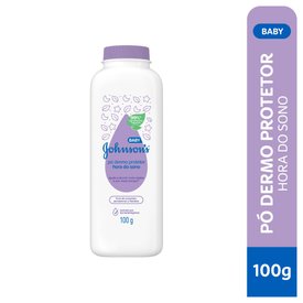 TALCO PÓ DERMO PROTETOR JOHNSONS BABY HORA DO SONO 100 G