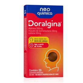 Analgésico Doralgina 20 Drágeas