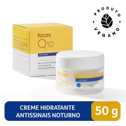 Creme Facial Noturno Panvel Faces Q10 Todos Os Tipos De Pele 50g