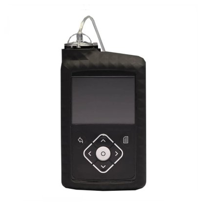CAPA DE SILICONE PARA BOMBA DE INSULINA PRETA MEDTRONIC - ACC-822BK 1 UNIDADE