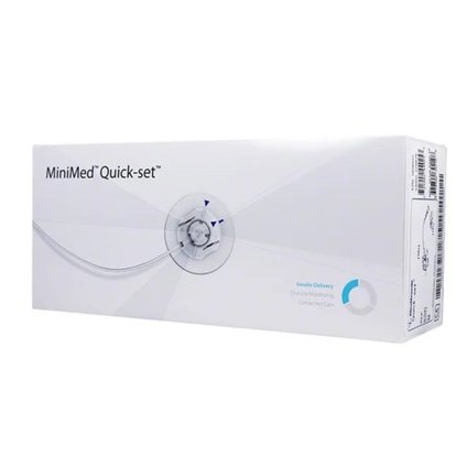 CATETER QUICK SET MEDTRONIC CÂNULA 6MM E TUBO 60CM MMT-399A - 10 UNIDADES