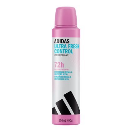 DESODORANTE ADIDAS AEROSSOL FEMININO ANTITRANSPIRANTE FRESH ENDURANCE 150ML