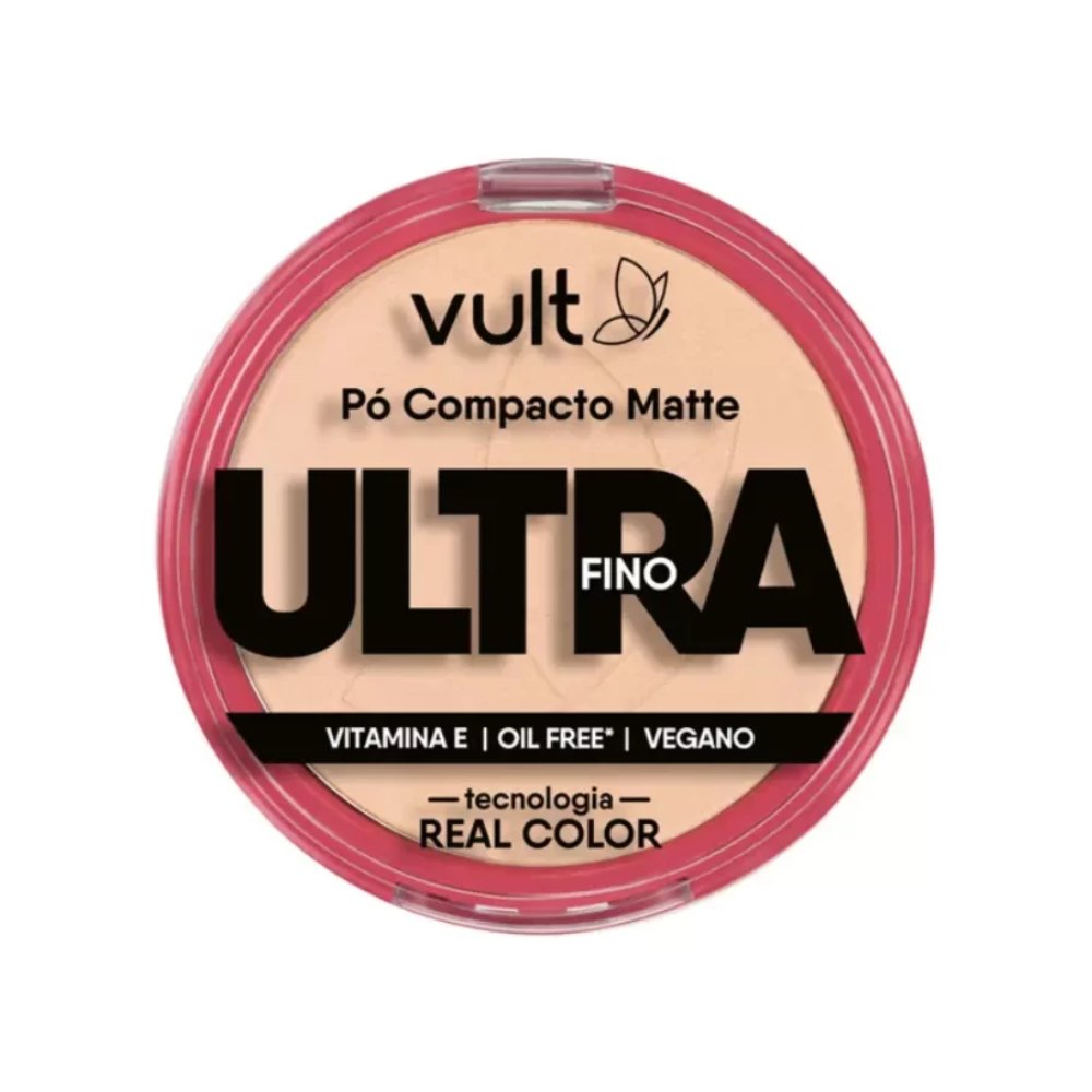 Pó Compacto Matte Vult Ultra Fino V410 9g