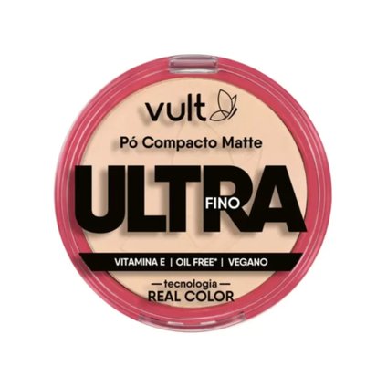 PÓ COMPACTO MATTE VULT ULTRA FINO V420 9G