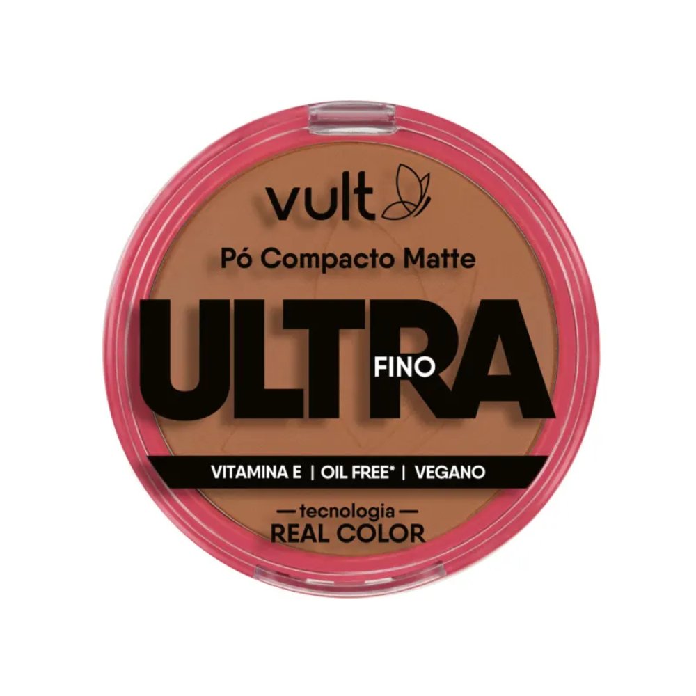Pó Compacto Matte Vult Ultra Fino V480 9g
