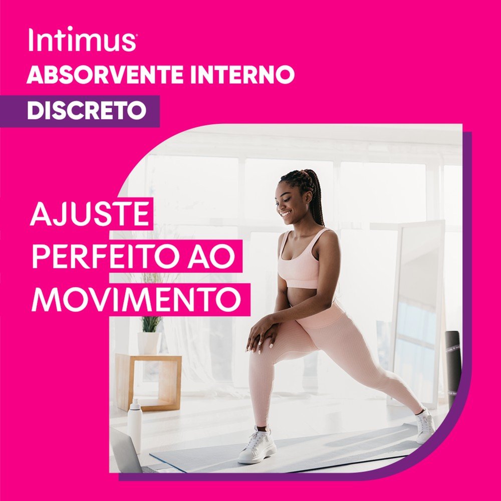 ABSORVENTE INTERNO INTIMUS MINI 8 UNIDADES