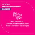 ABSORVENTE INTERNO INTIMUS DISCRETO SUPER - 8 UNIDADES