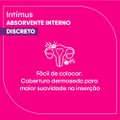 ABSORVENTE INTERNO INTIMUS DISCRETO SUPER - 8 UNIDADES
