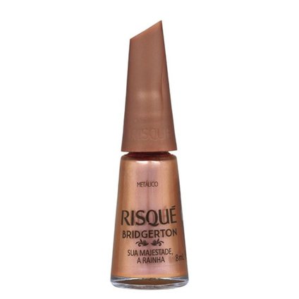 ESMALTE RISQUÉ METÁLICO BRIDGERTON SUA MAJESTADE, A RAINHA 8ML
