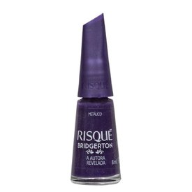 ESMALTE RISQUÉ METÁLICO BRIDGERTON A AUTORA REVELADA 8ML