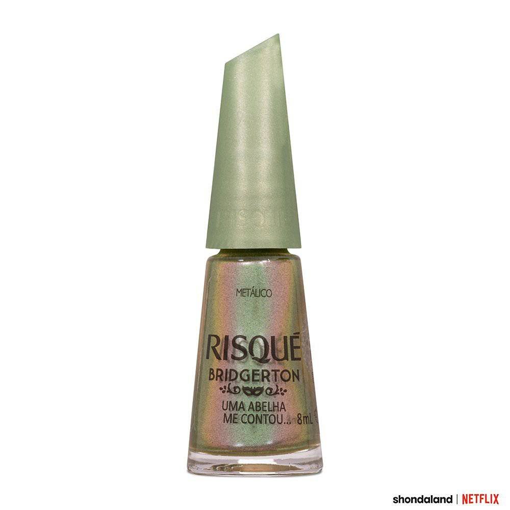 Esmalte Risqué Metálico Bridgerton Uma Abelha Me Contou 8ml