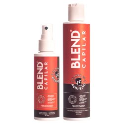 Kit Blend Capilar Antiqueda Barba De Respeito Shampoo 200ml + Loção Tônica 90ml