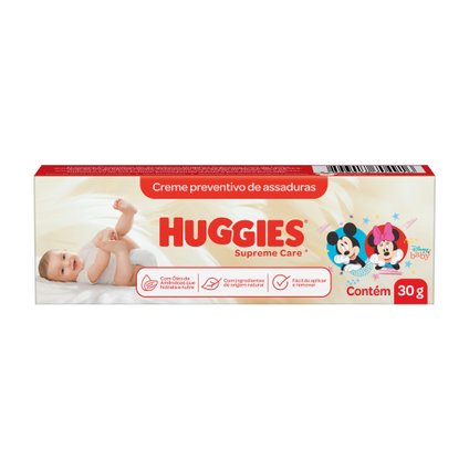 CREME PREVENTIVO DE ASSADURAS HUGGIES SUPREME CARE 30G
