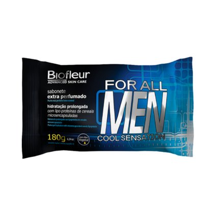 SABONETE EM BARRA BIOFLEUR FOR ALL MEN 180G