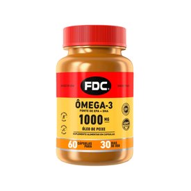 ÔMEGA 3 1000MG FDC 60 CÁPSULAS