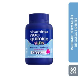 Multivitamínico Neo Química Vitaminas Kids 60 Comprimidos