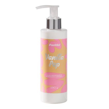 LOÇÃO HIDRATANTE CORPORAL VANILLA POP PANVEL 190G