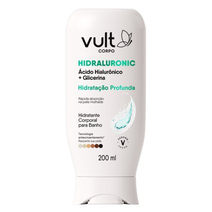 CREME HIDRATANTE DE BANHO VULT GLICERINA 200ML