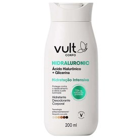LOÇÃO DESODORANTE HIDRATANTE CORPORAL VULT GLICERINA 200ML