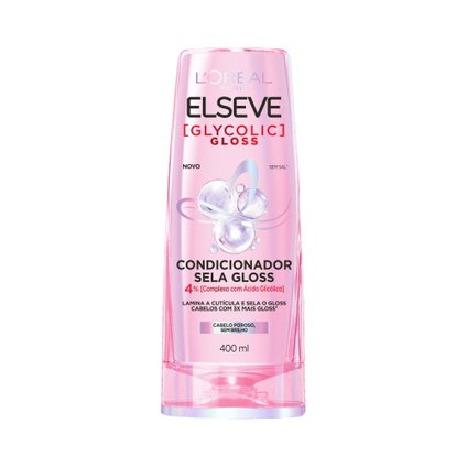 CONDICIONADOR L'OREAL PARIS ELSEVE GLYCOLIC GLOSS 400ML