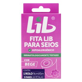 FITA PARA SEIOS LIB TAMANHO ÚNICO 1 PAR