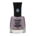 ESMALTE RISQUÉ DIAMOND GEL SEDA LILÁS METÁLICO 9,5ML