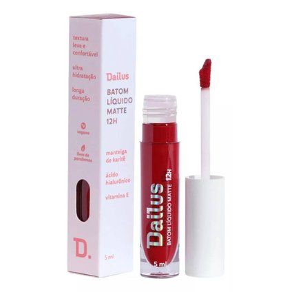 BATOM LIQUIDO DAILUS MATTE 12HRS RUBI 5ML