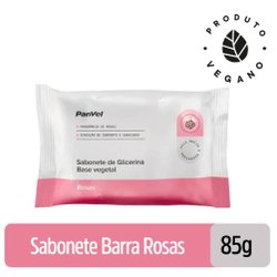 Sabonete Em Barra Glicerinado Panvel Rosas 85g
