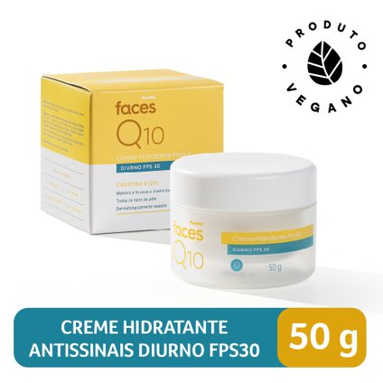 CREME FACIAL DIURNO FPS30 PANVEL FACES Q10 50G