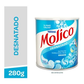 LEITE EM PÓ DESNATADO MOLICO 280G