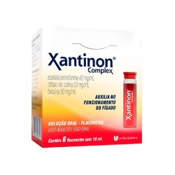 Xantinon Complex 6 Flaconetes 10ml