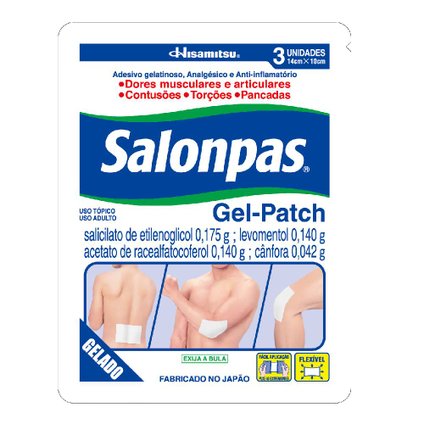 SALONPAS GEL-PATCH 3 UNIDADES